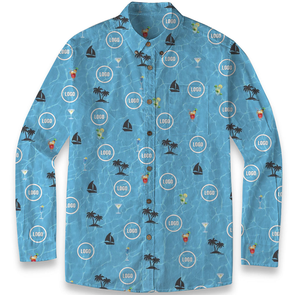 Ocean Vibe Hawaiian Premium LS Shirt Ocean Vibe Hawaiian Premium LS Shirt