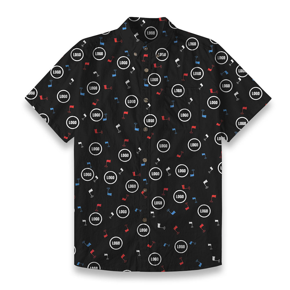 Custom Golfer Men's Hawaiian Premium Shirt
