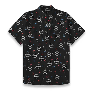 Custom Golfer Men's Hawaiian Premium Shirt