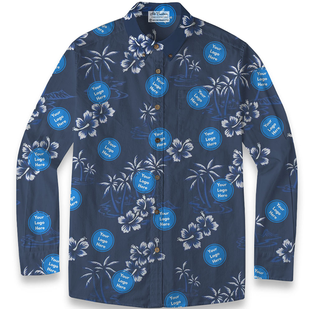Island Vibe Hawaiian Premium LS Shirt