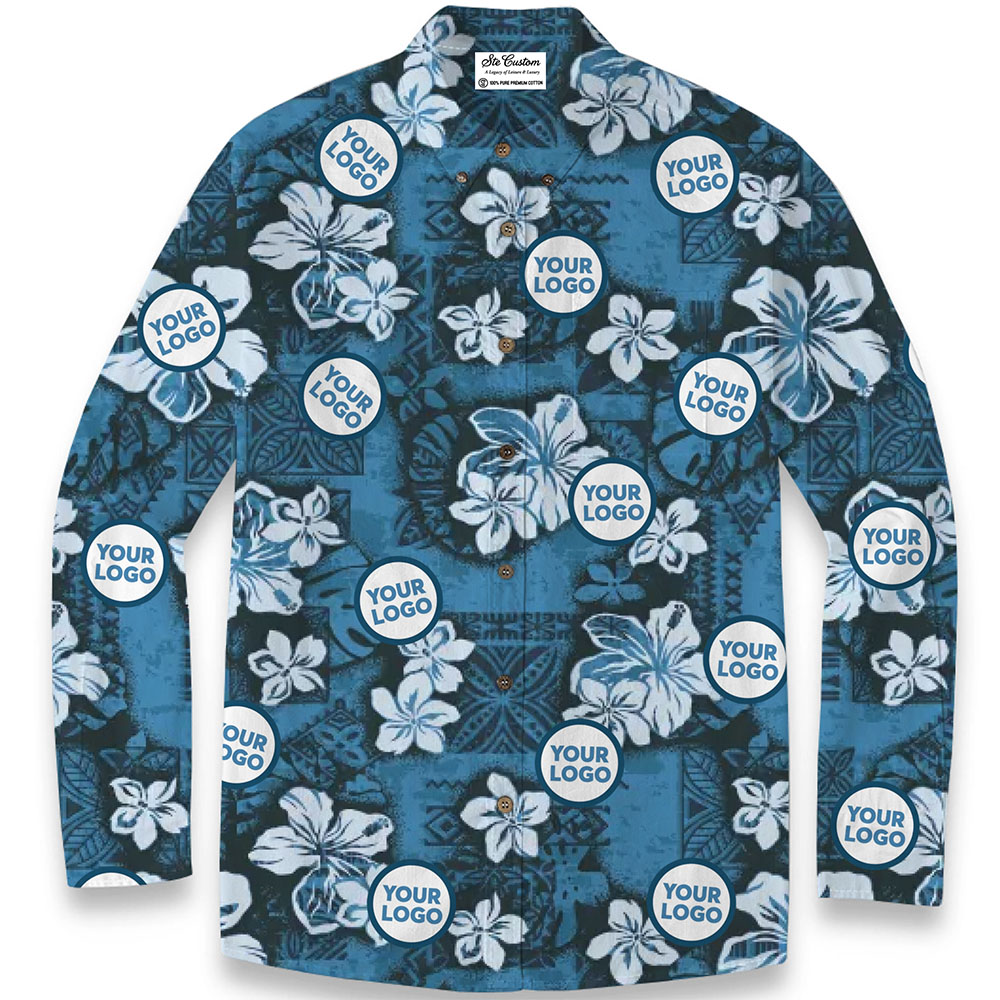 Spring Hawaii Vibe Premium Cotton Long Sleeve Shirt Spring Hawaii Vibe Premium Cotton Long Sleeve Shirt