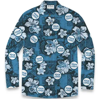 Spring Hawaii Vibe Premium Cotton Long Sleeve Shirt