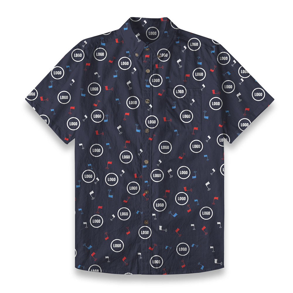 Custom Golfer Men's Hawaiian Premium Shirt