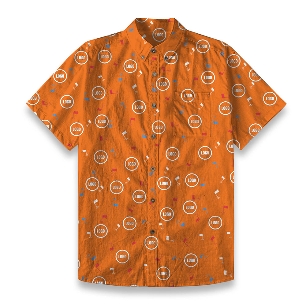 Custom Golfer Men's Hawaiian Premium Shirt