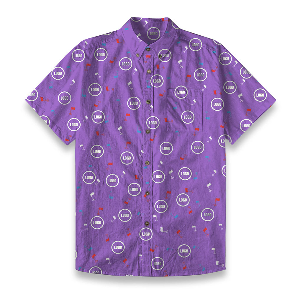 Custom Golfer Men's Hawaiian Premium Shirt