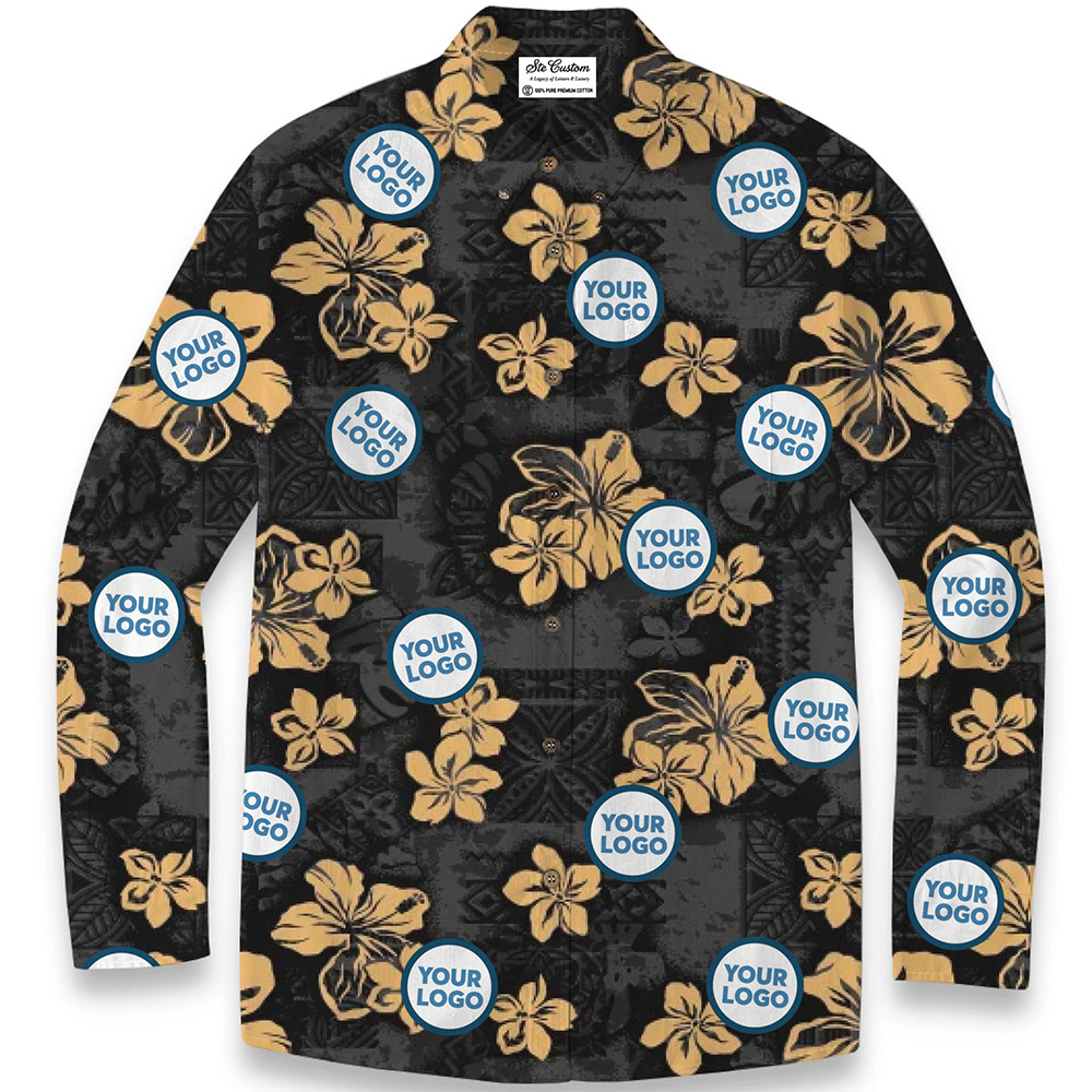 Spring Hawaii Vibe Premium Cotton Long Sleeve Shirt Spring Hawaii Vibe Premium Cotton Long Sleeve Shirt