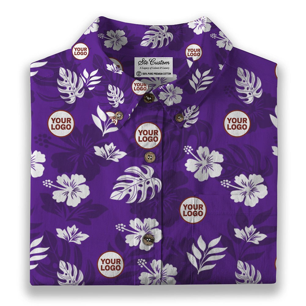 Heritage Tropic – Custom Premium Cotton Hawaiian Shirt