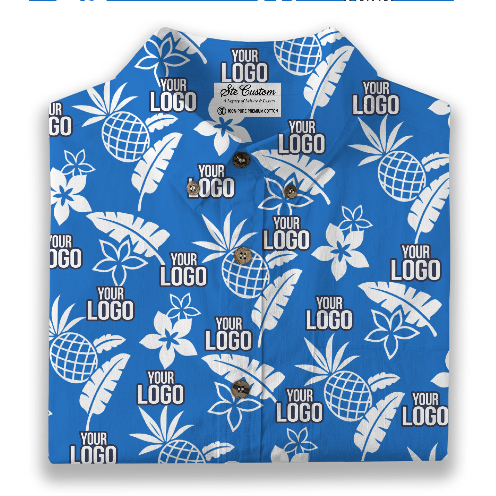 Midnight Tropic – Premium Cotton Long Sleeve Shirt Midnight Tropic – Premium Cotton Long Sleeve Shirt