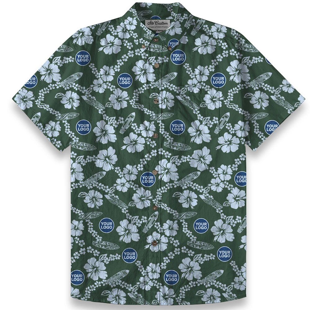 Ste™ Botanical Heritage Custom Premium Hawaiian Shirt Ste™ Botanical Heritage Custom Premium Hawaiian Shirt