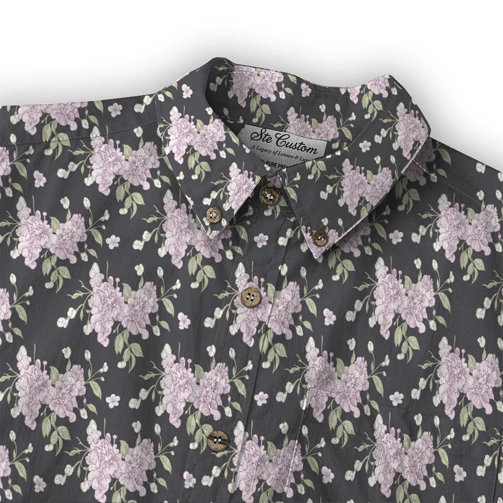 Ste™ Signature Floral Premium Bottom Down Shirt Ste™ Signature Floral Premium Bottom Down Shirt