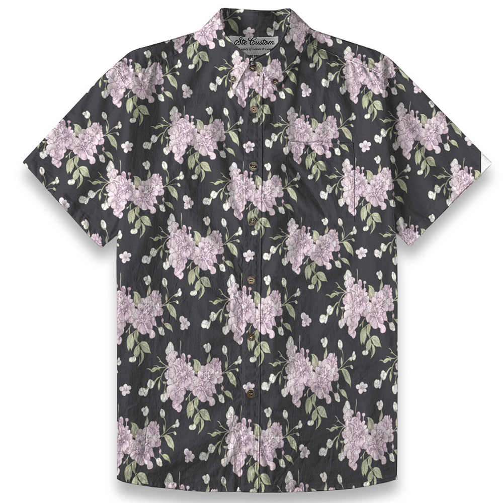 Ste™ Signature Floral Premium Bottom Down Shirt Ste™ Signature Floral Premium Bottom Down Shirt