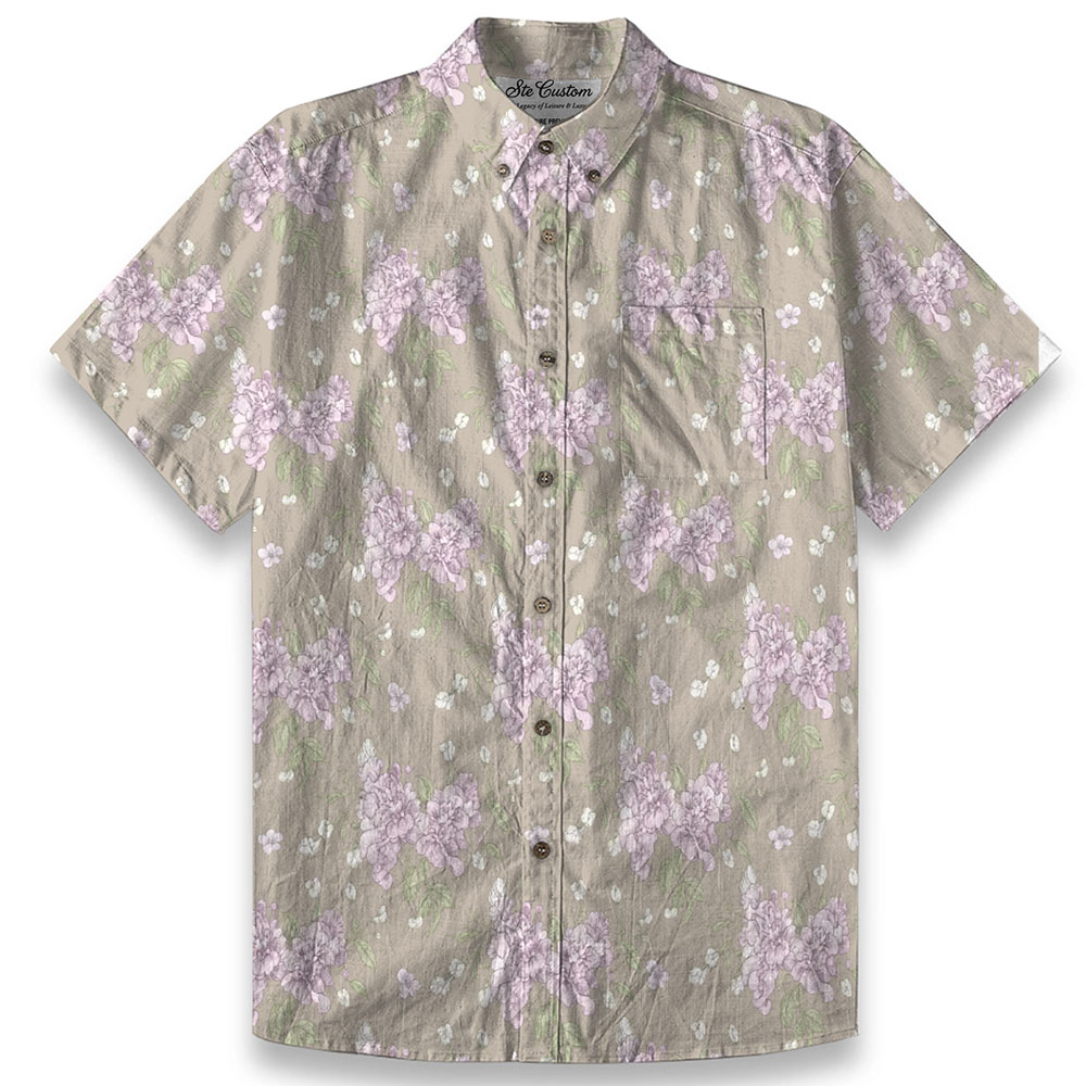 Ste™ Signature Floral Premium Bottom Down Shirt Ste™ Signature Floral Premium Bottom Down Shirt