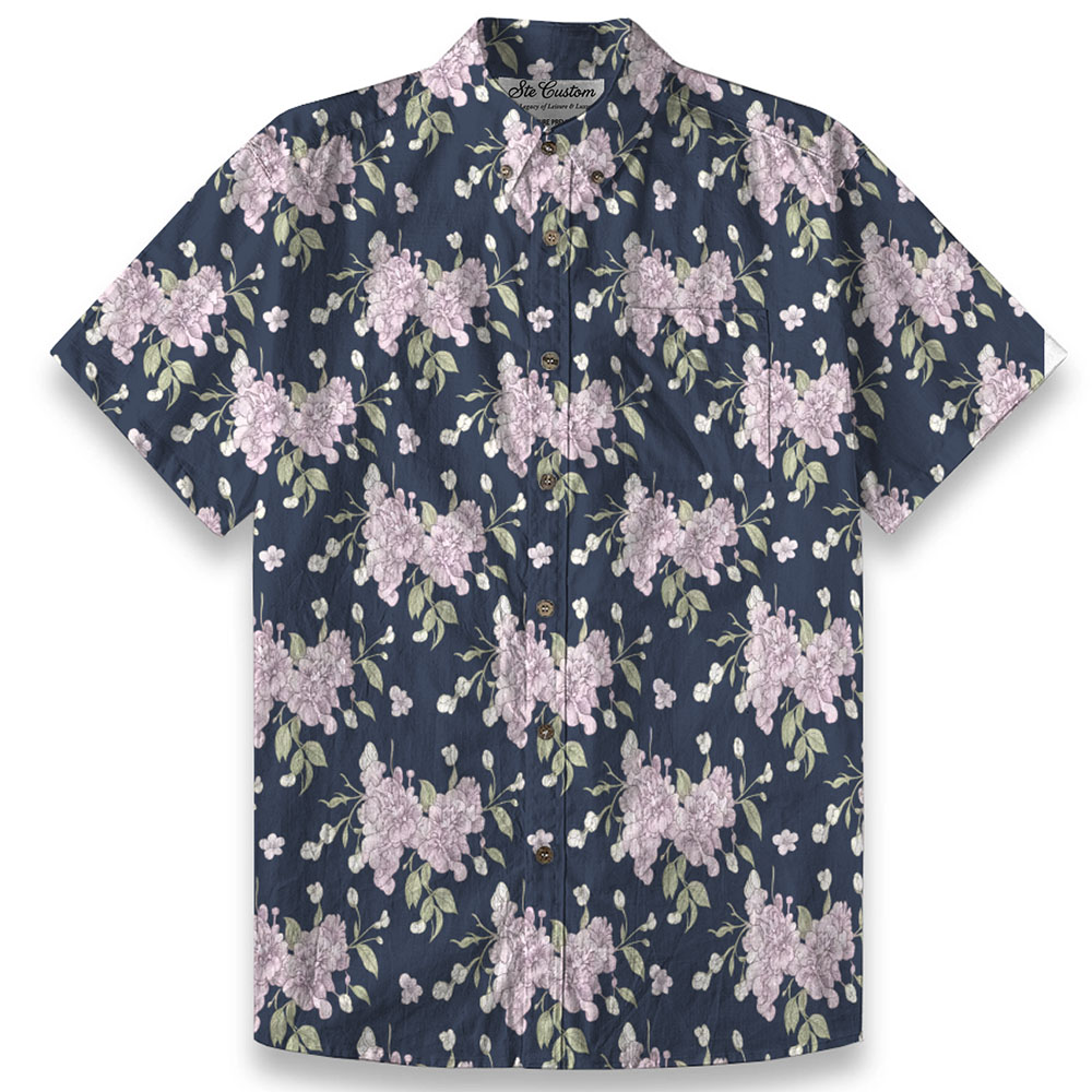 Ste™ Signature Floral Premium Bottom Down Shirt Ste™ Signature Floral Premium Bottom Down Shirt