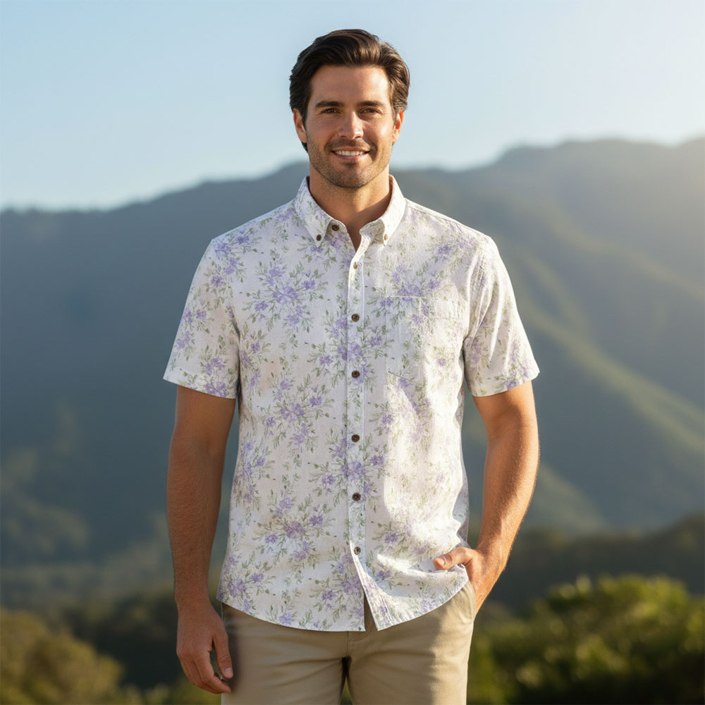 Ste™ Premium Floral Hawaiian Shirt Ste™ Premium Floral Hawaiian Shirt