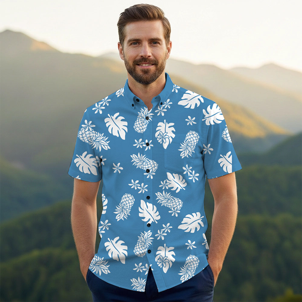 Ste™ Signature Pineapple Premium Hawaiian Shirt Ste™ Signature Pineapple Premium Hawaiian Shirt