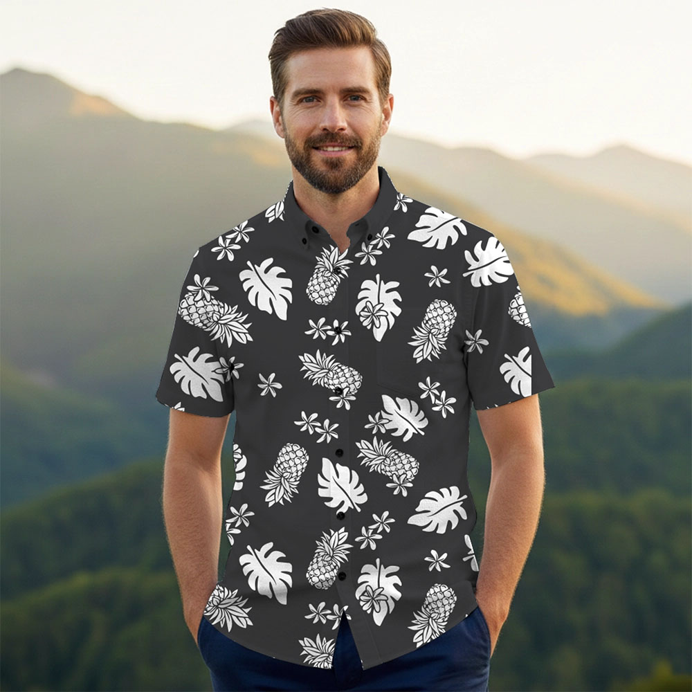 Ste™ Signature Pineapple Premium Hawaiian Shirt Ste™ Signature Pineapple Premium Hawaiian Shirt