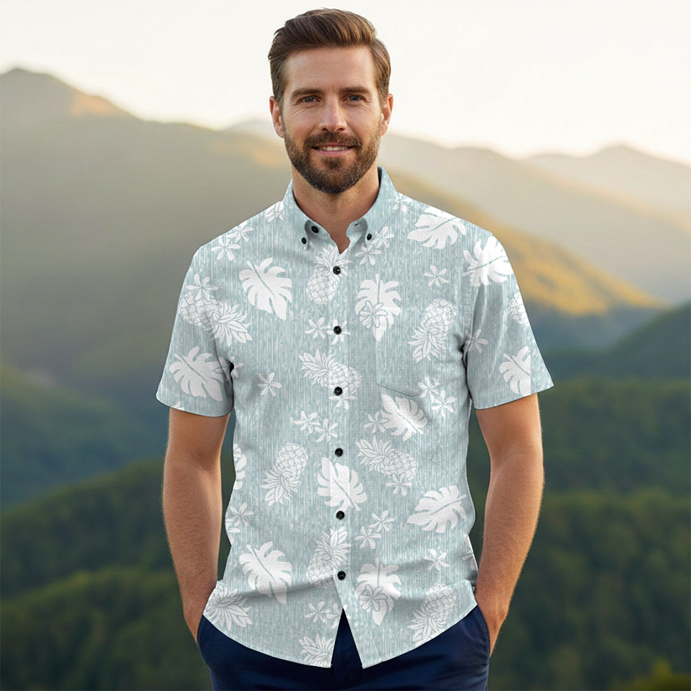 Ste™ Signature Pineapple Premium Hawaiian Shirt Ste™ Signature Pineapple Premium Hawaiian Shirt