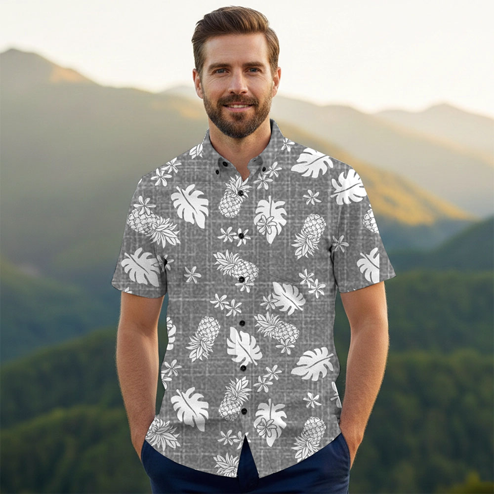 Ste™ Signature Pineapple Premium Hawaiian Shirt Ste™ Signature Pineapple Premium Hawaiian Shirt