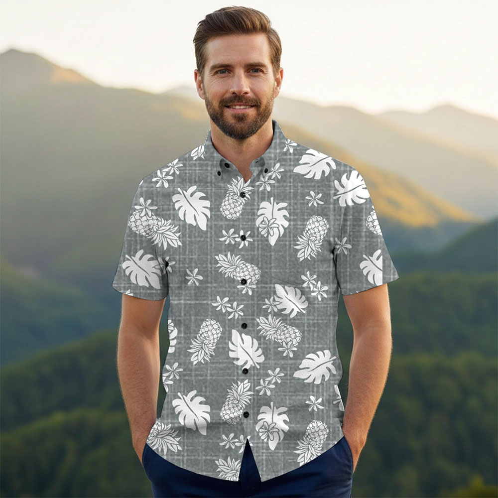 Ste™ Signature Pineapple Premium Hawaiian Shirt Ste™ Signature Pineapple Premium Hawaiian Shirt