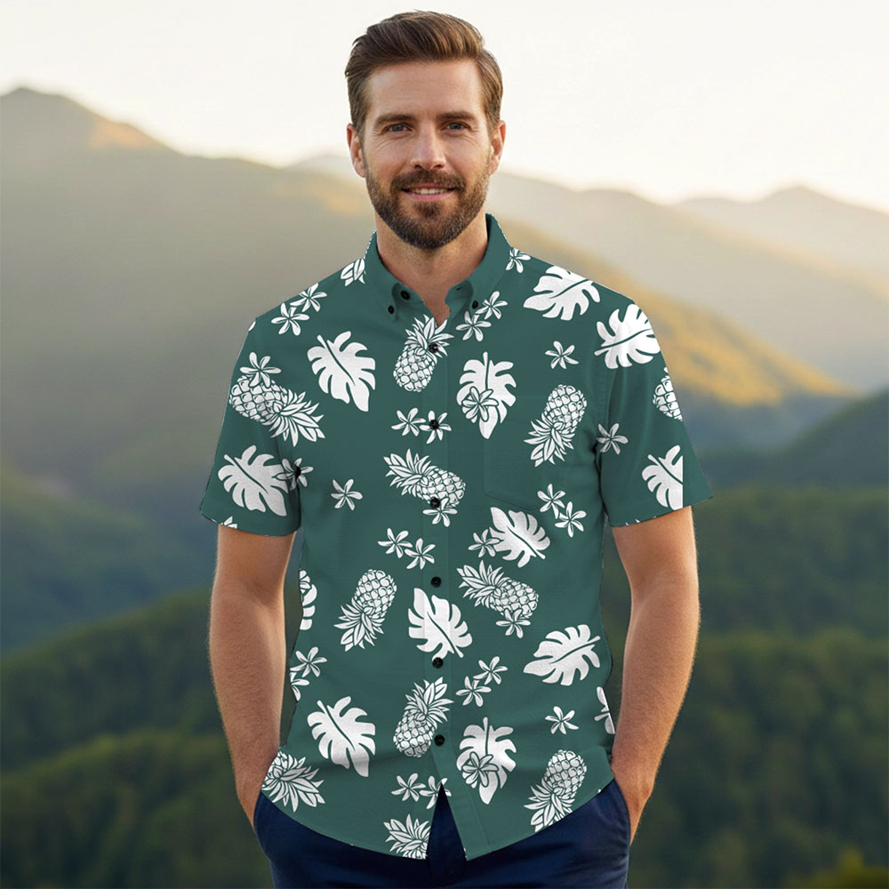 Ste™ Signature Pineapple Premium Hawaiian Shirt Ste™ Signature Pineapple Premium Hawaiian Shirt