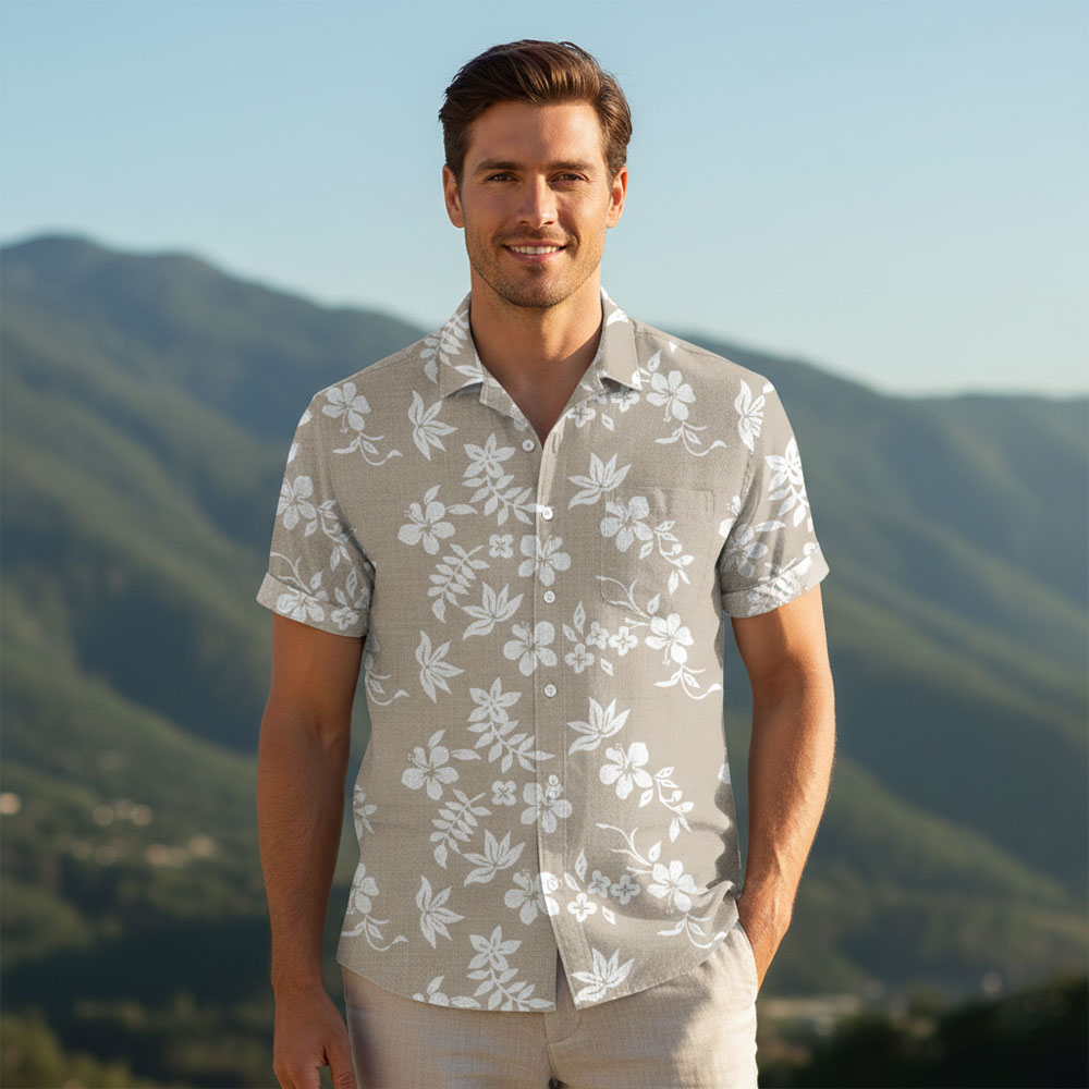 Ste™ Custom Logo Premium Stand Collar Shirt