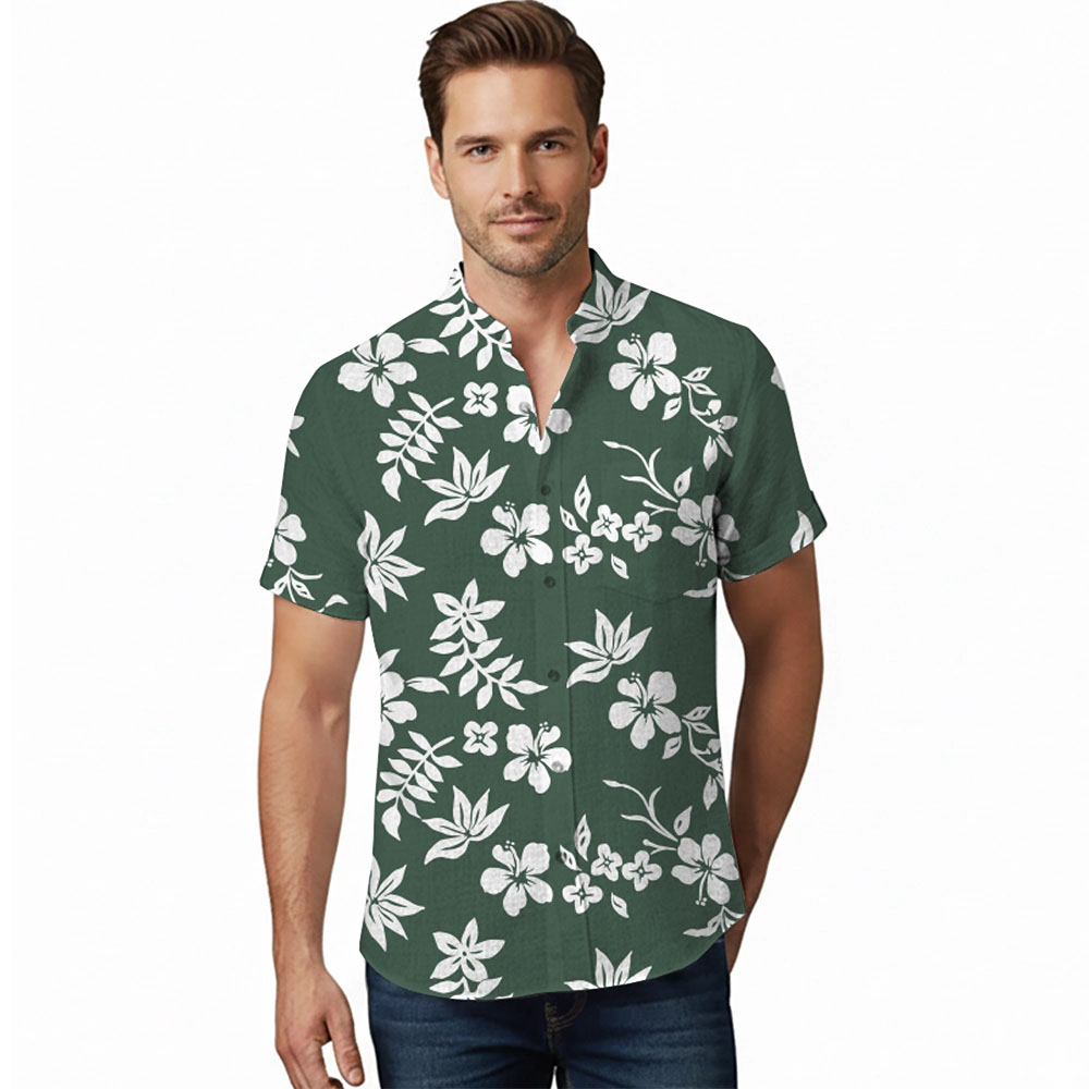 Ste™ Custom Logo Premium Stand Collar Shirt