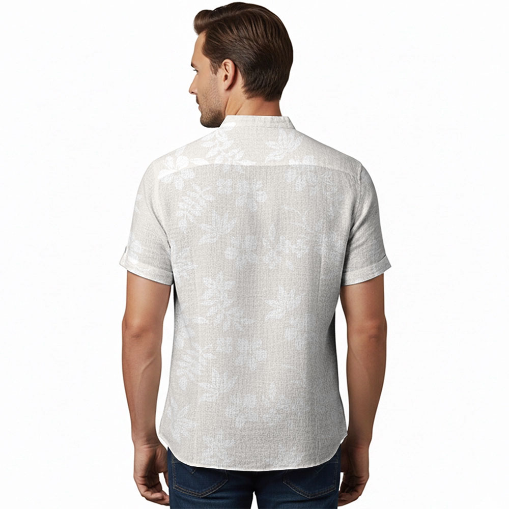 Ste™ Custom Logo Premium Stand Collar Shirt